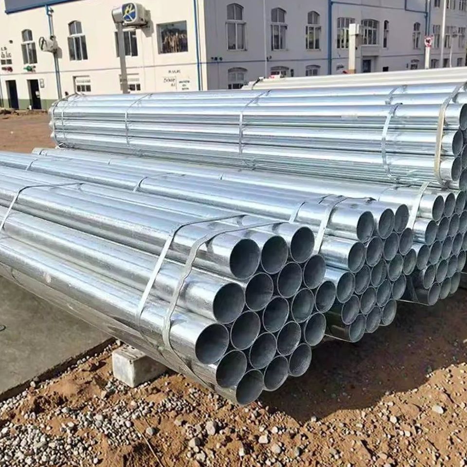 Square Hot Dip Galvanized Steel Pipe with Zinc Coating for Construction