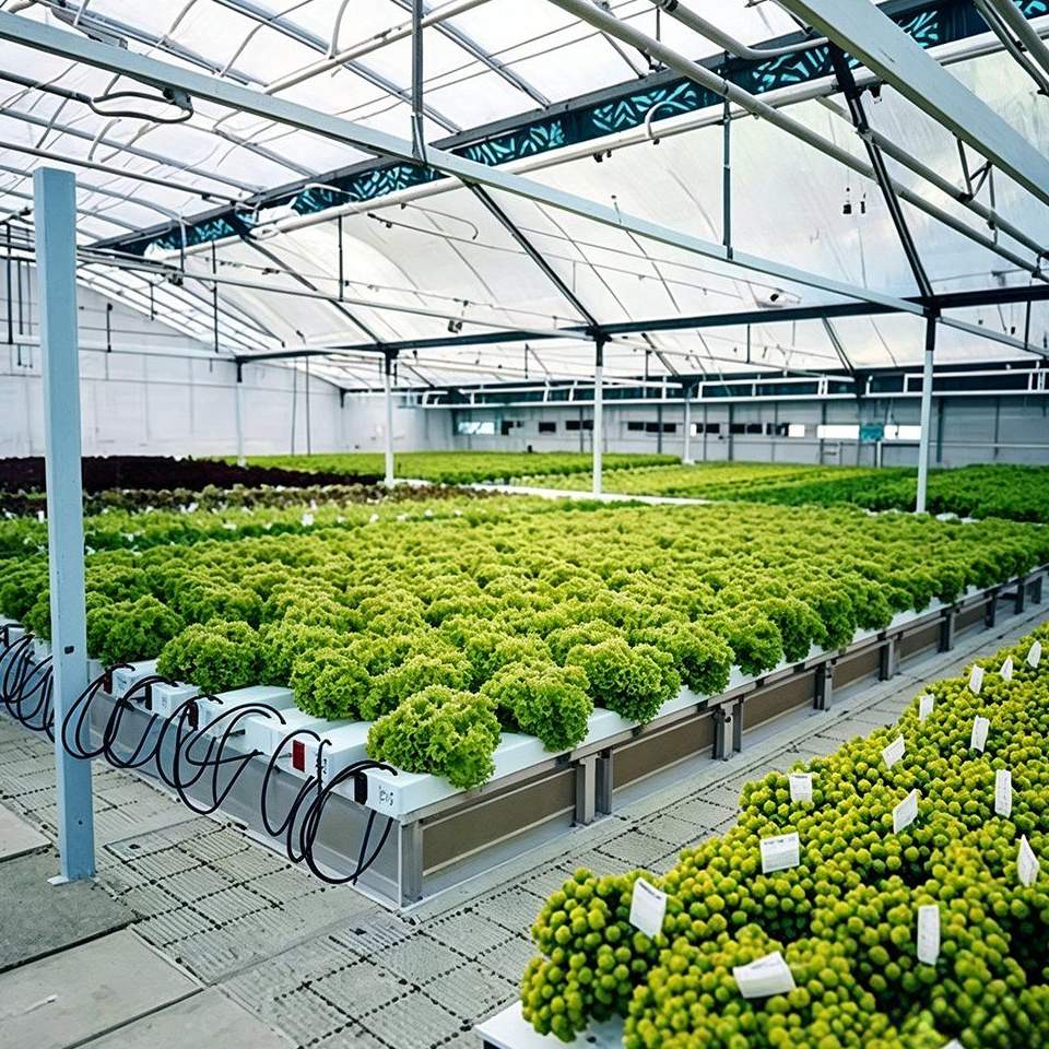 Commercial Complete Hydroponic Planting System with Pump and Grow Tray