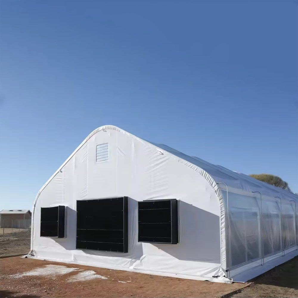 Commercial Multi Span Mushroom Greenhouse with Light Deprivation